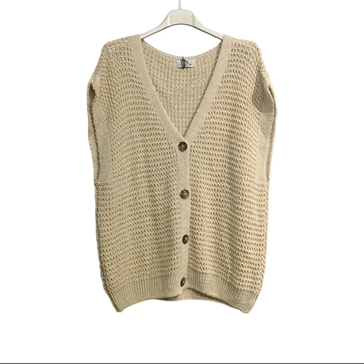 Gilet cotton acrilique
